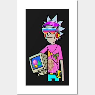 Retro Rick Posters and Art